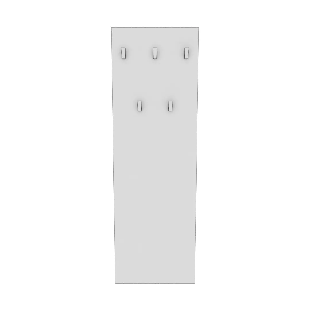 Панель узкая с крючками L176.1