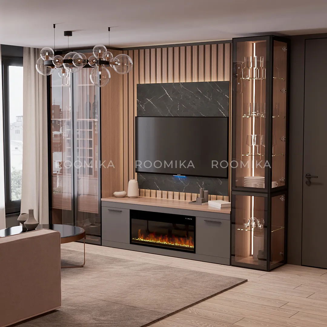 Стеновая панель ЛДСП с подсветкой R030