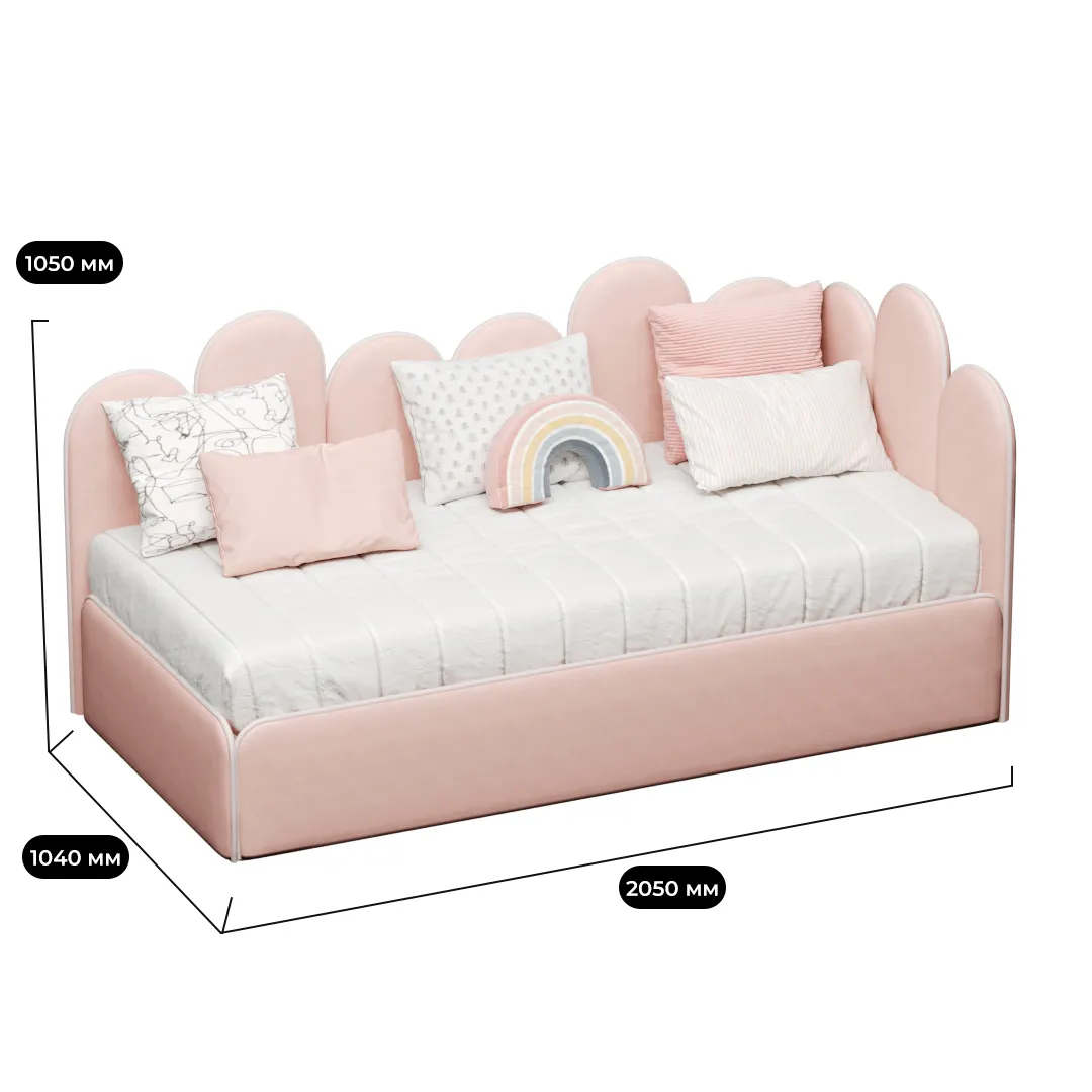 Мягкая кровать-диван КИПРОС с подъемным механизмом, 90x190