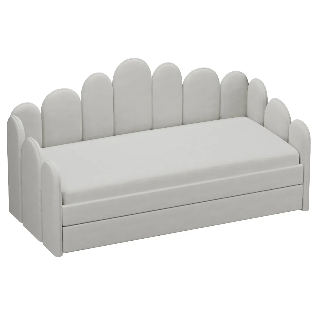 Мягкая кровать-диван ШЕЛЛ, 90x190