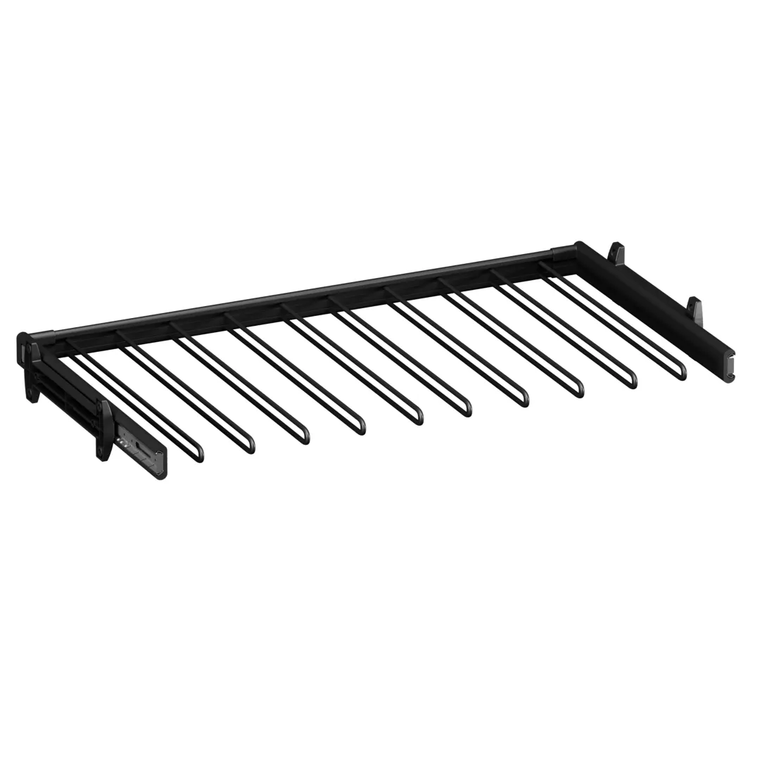 BELLE  Вешалка для брюк, 900 мм, цвет графит, BE90TRGR