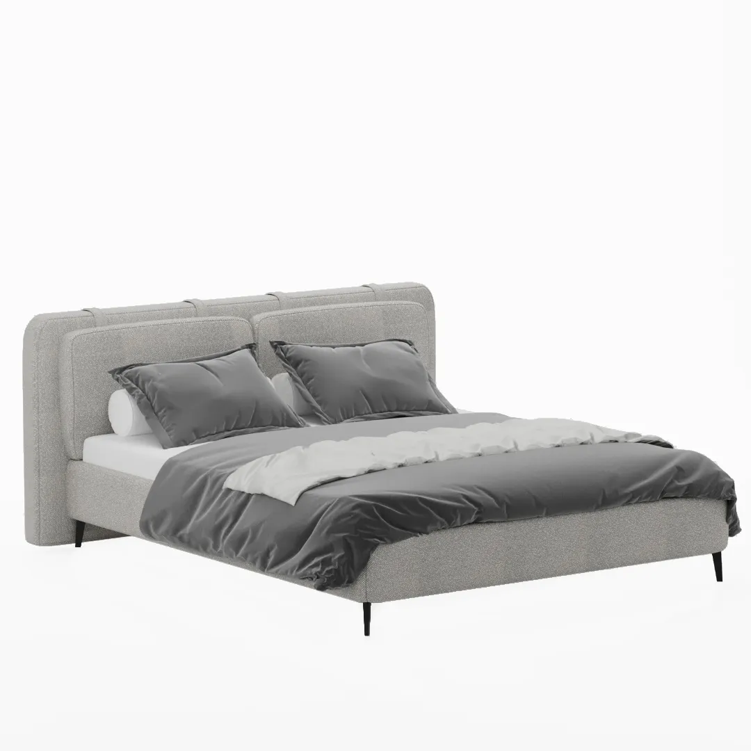 Кровать двуспальная мягкая STANLEY, 140x200 Кровать двуспальная мягкая STANLEY, 140x200