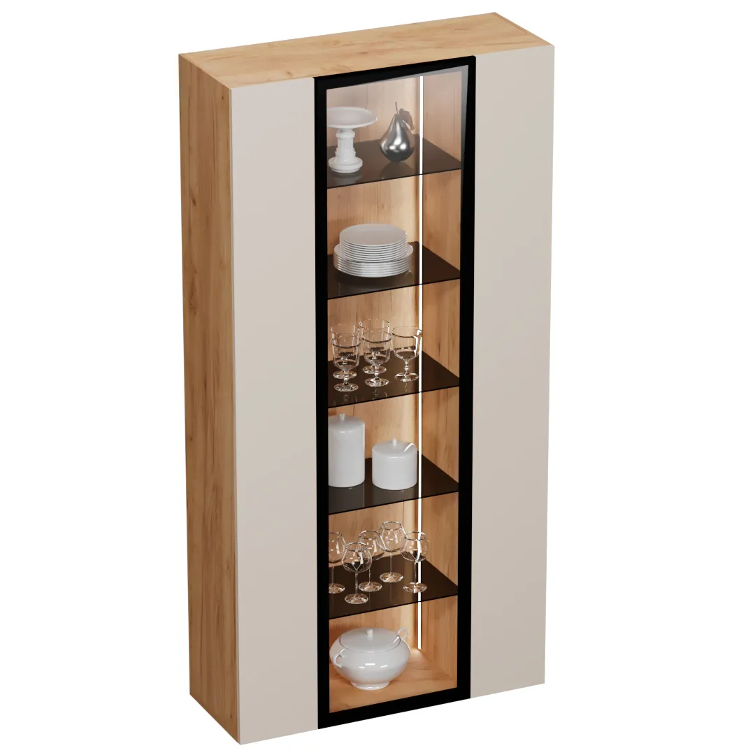 Шкаф-витрина с подсветкой R252