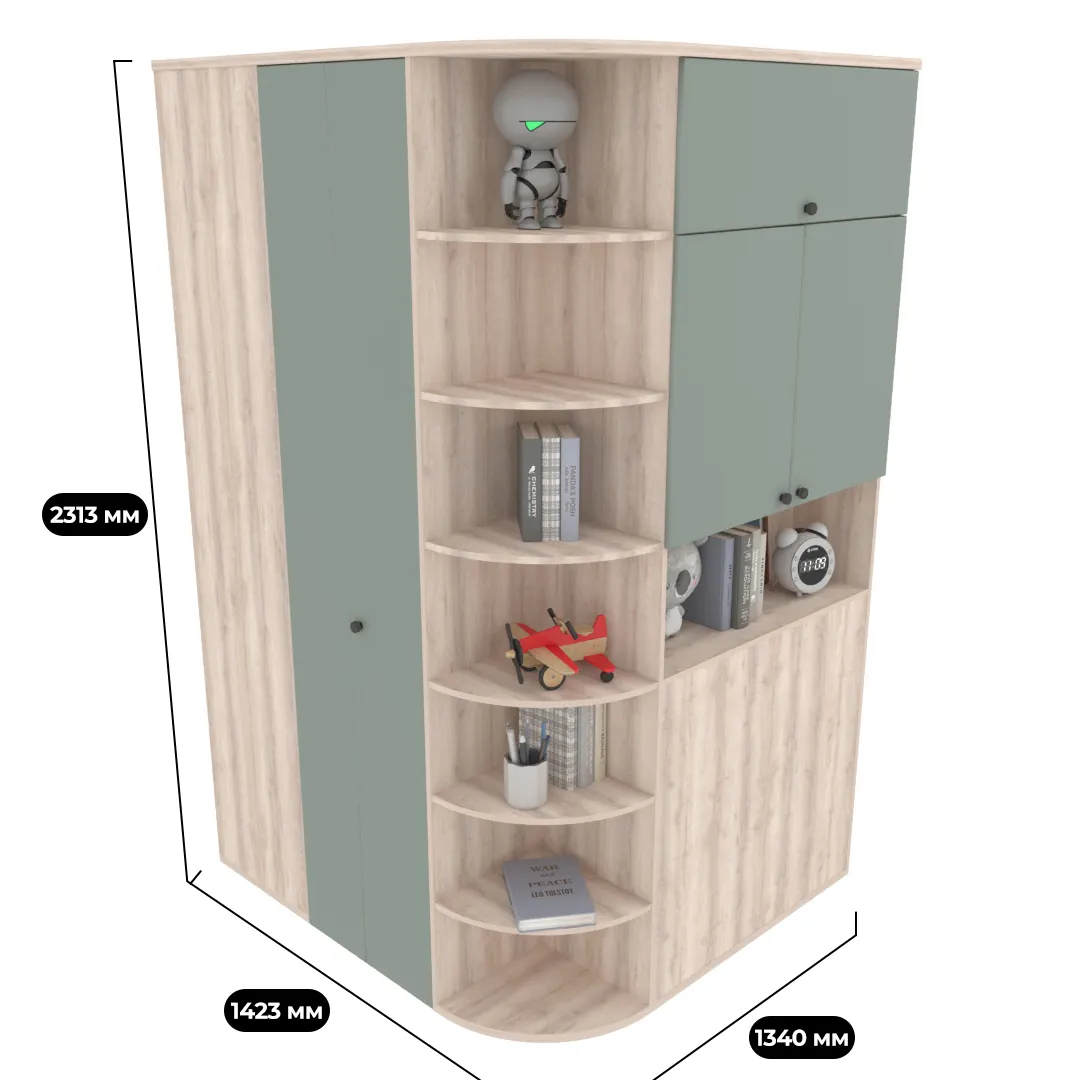 Шкаф — гардеробная P205 L/R