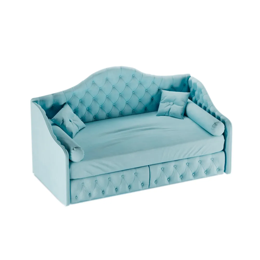 Кровать односпальная мягкая MONIKA, 90x190 Кровать односпальная мягкая MONIKA, 90x190