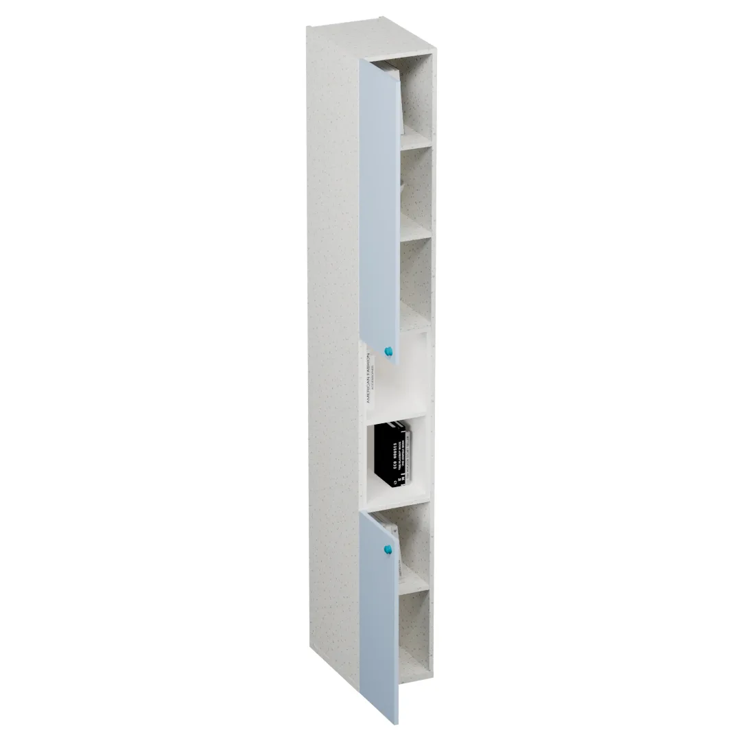 Шкаф книжный с нишей узкий L226.300