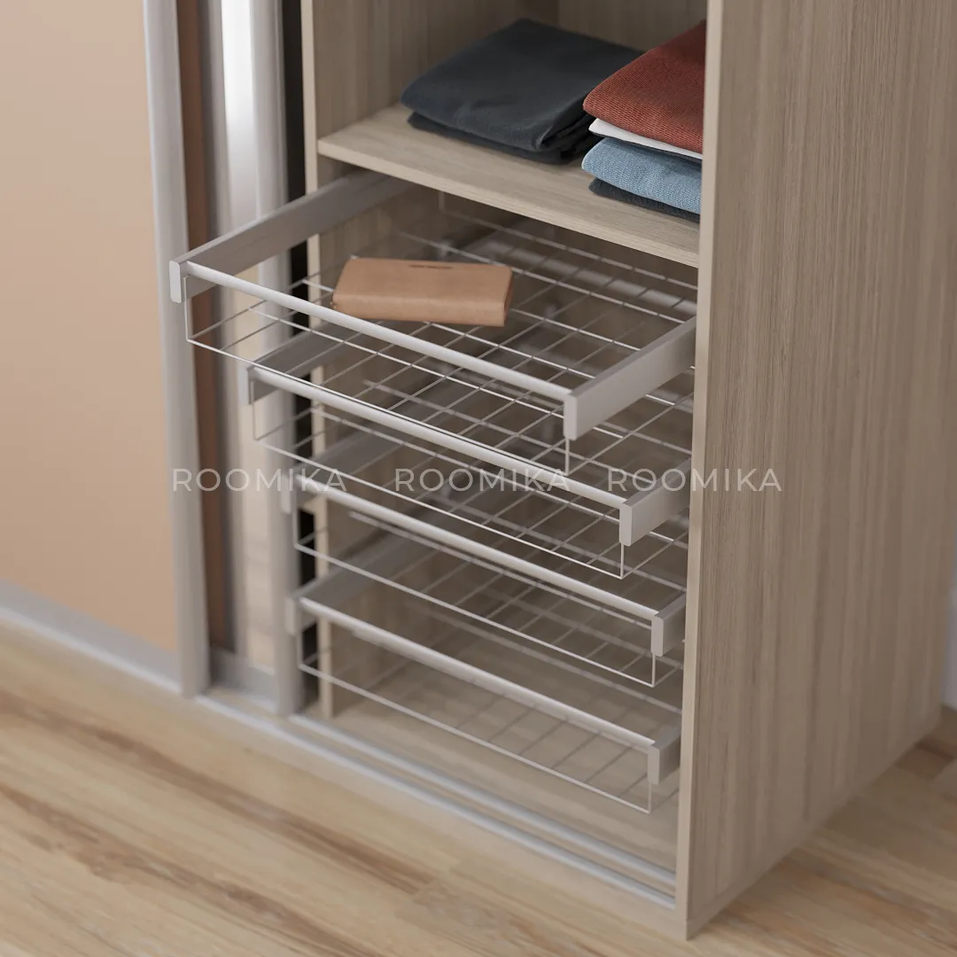 Шкаф-купе U161 тип 2 МДФ/зеркало