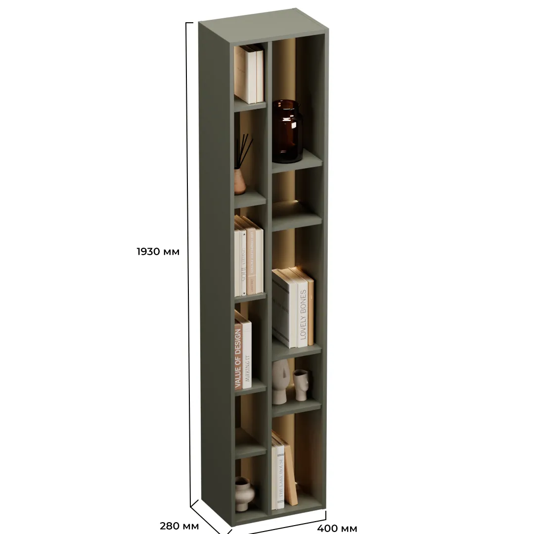 Стеллаж на тумбу ТВ L-352.45 нестандарт