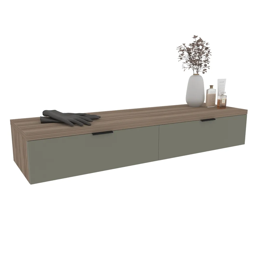 Туалетный столик, фасады в эмали LE-515 Туалетный столик, фасады в эмали LE-515