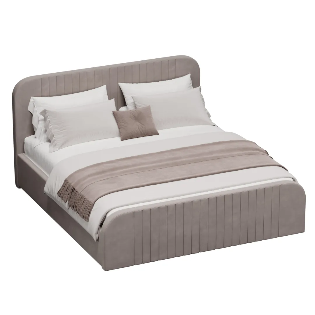 Кровать двуспальная мягкая MALTA с подъемным механизмом, 160x200