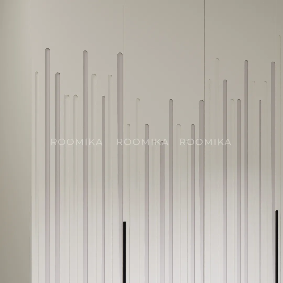 Шкафная группа Lazio фрезерованные фасады в эмали 31