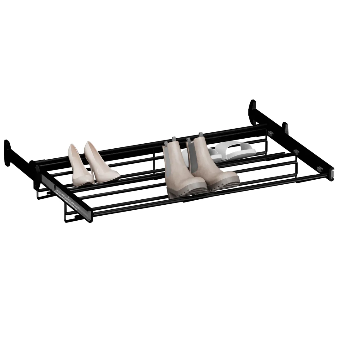BELLE Корзина для обуви, 900 мм цвет черный, BE90SHBL