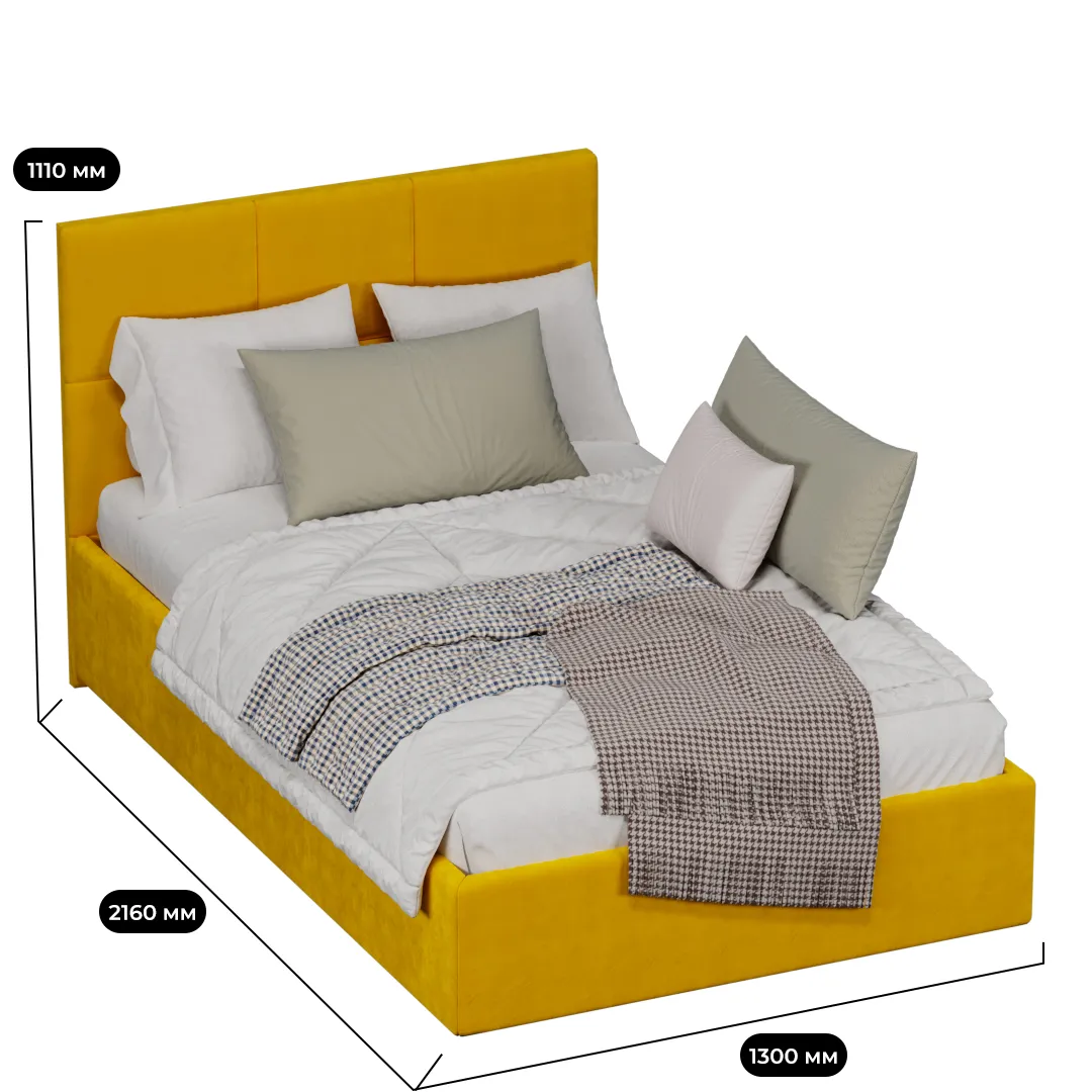 Кровать мягкая ВЕРСАЛ с подъемным механизмом, 120x200