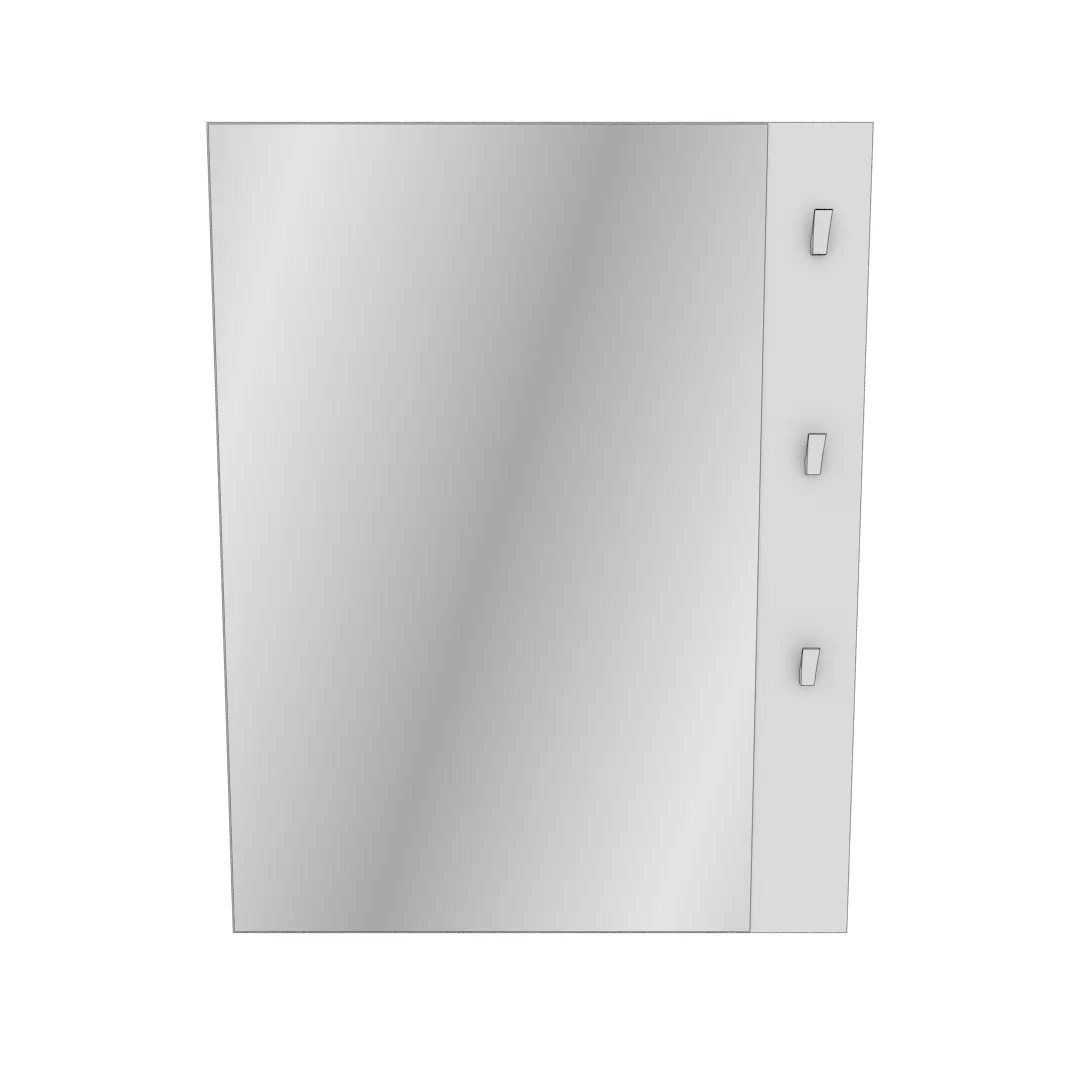 Панель зеркало с крючками L190.1 L/R Панель зеркало с крючками L190.1 L/R