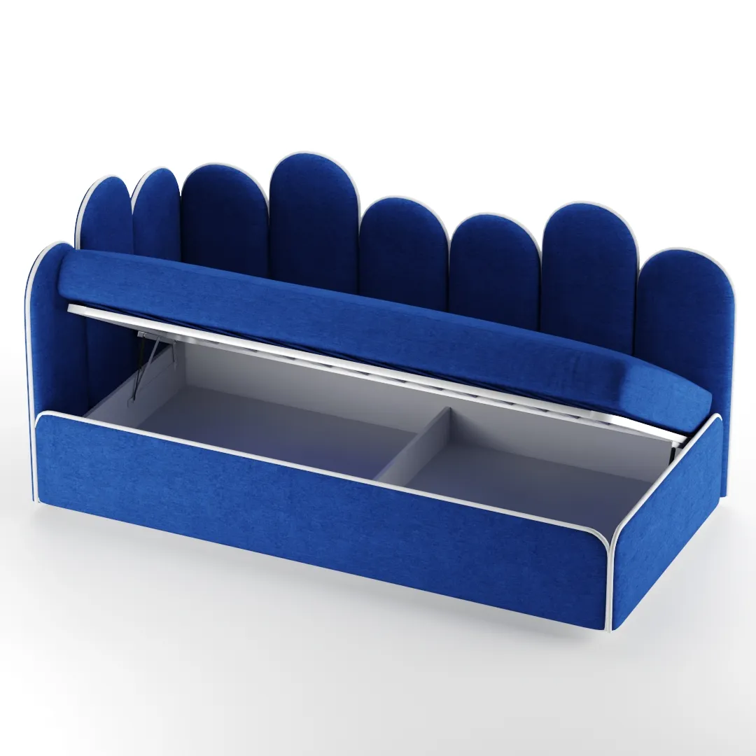 Мягкая кровать-диван КИПРОС с подъемным механизмом, 90x190