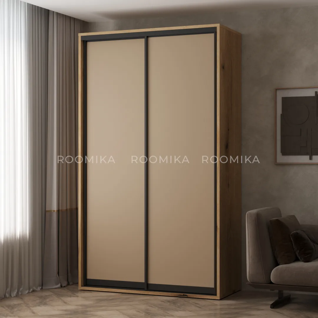 Шкаф-купе ХG140.60-2, профиль INTEGRO, фасад МДФ