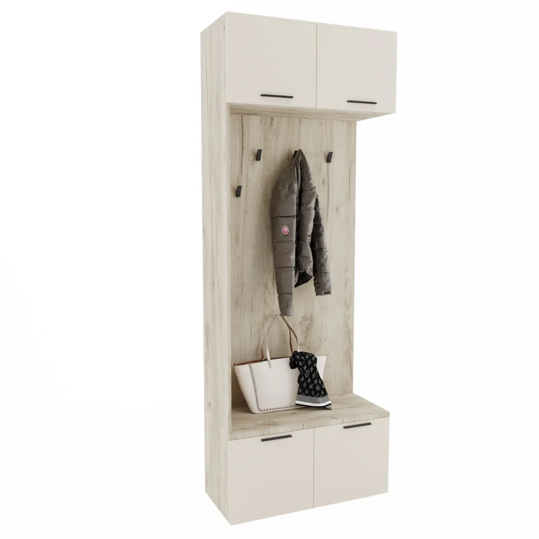 Ниша с крючками с подсветкой L420 L/R Ниша с крючками с подсветкой L420 L/R