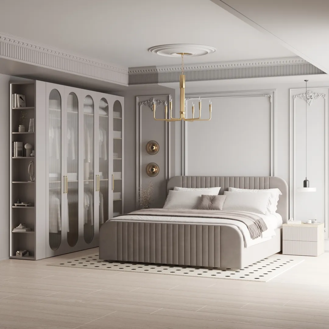 Кровать двуспальная мягкая МАЛЬТА с подъемным механизмом, 160x200