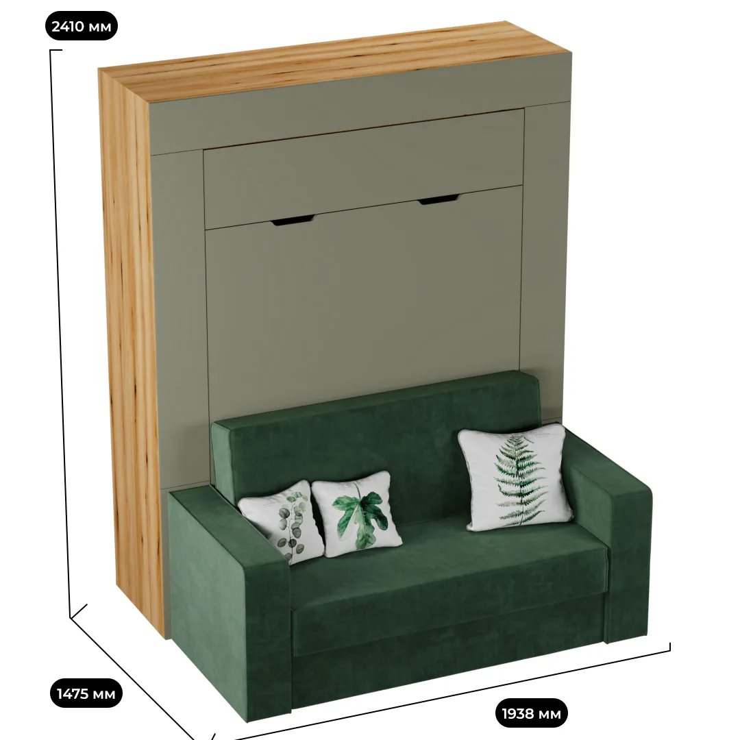 Шкаф-кровать трансформер L950-60.140, 140x200