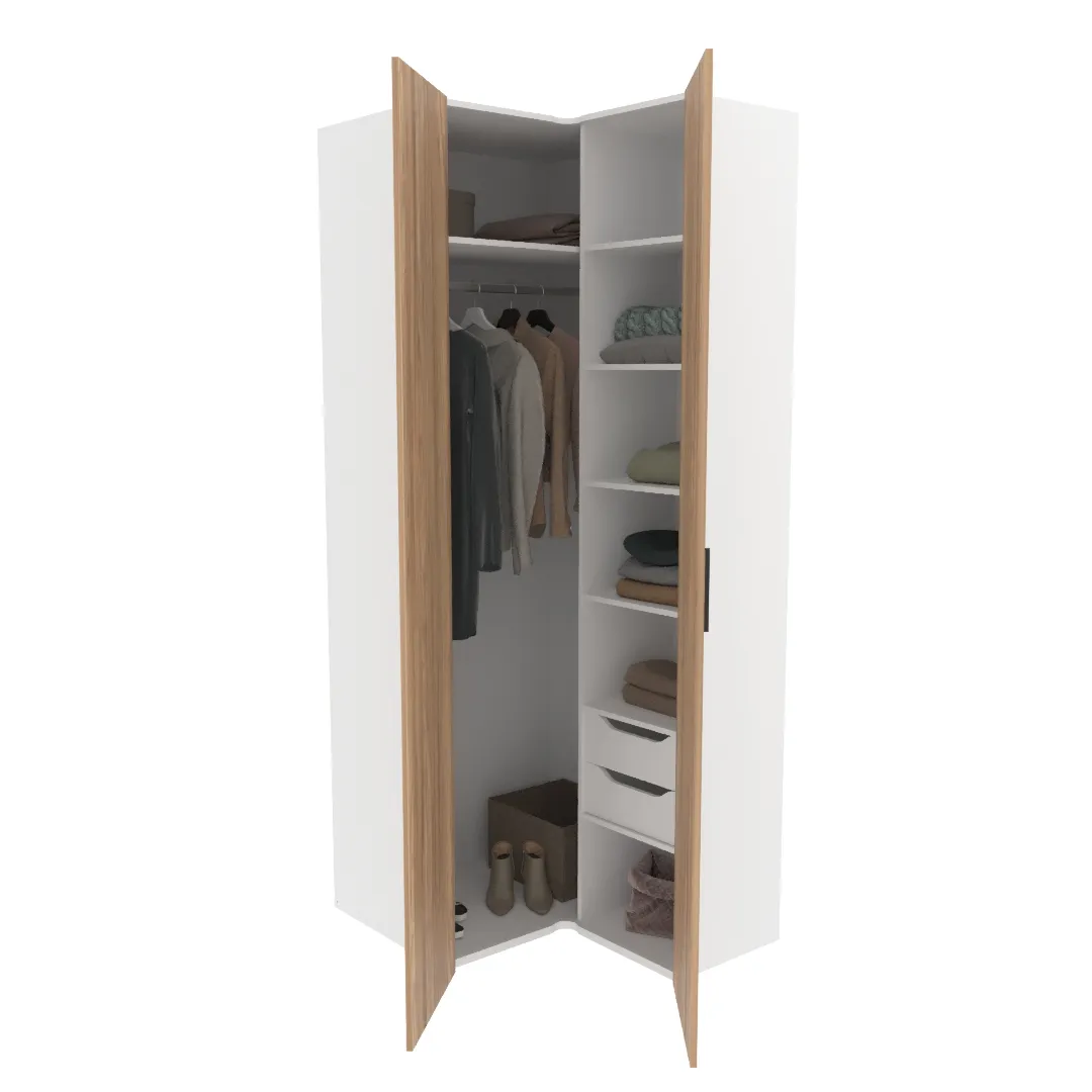 Шкаф угловой L207 L/R