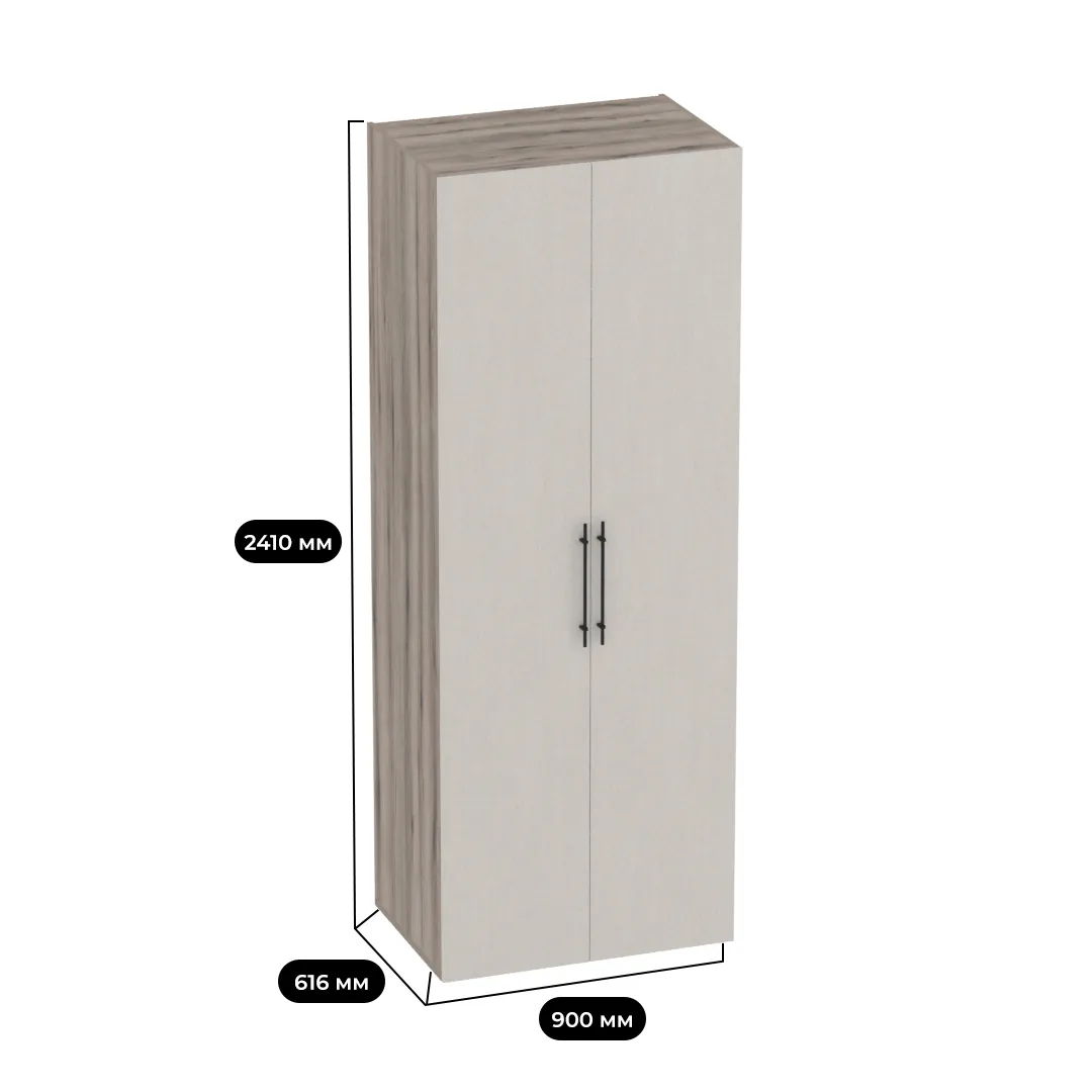 Шкаф двустворчатый L210.60-4