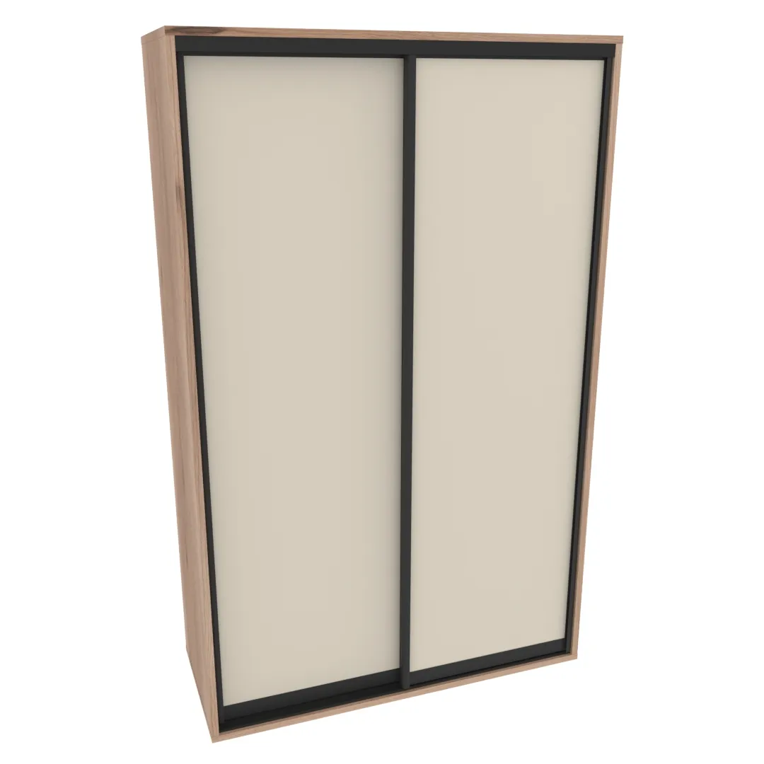 Шкаф-купе ХG150.60-2, профиль INTEGRO, фасад МДФ Шкаф-купе ХG150.60-2, профиль INTEGRO, фасад МДФ