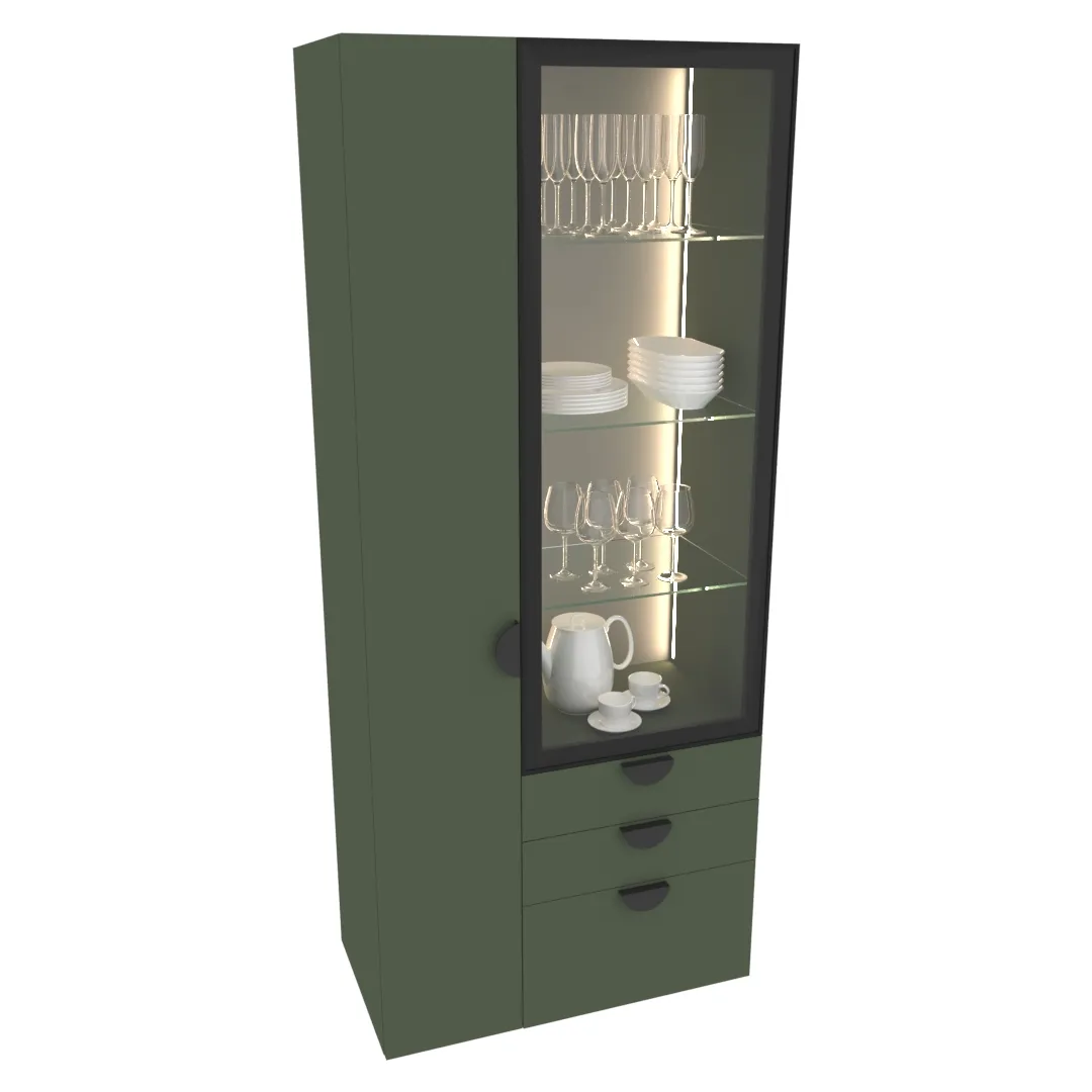 Шкаф с подсветкой R253 Шкаф с подсветкой R253