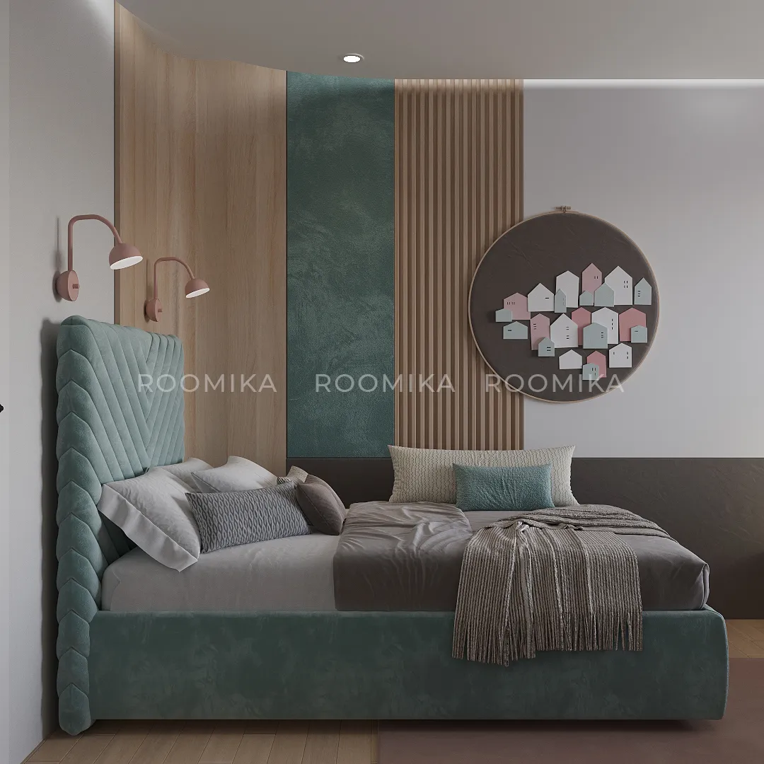 Кровать мягкая САРА SA120  с подъемным механизмом, 120x200