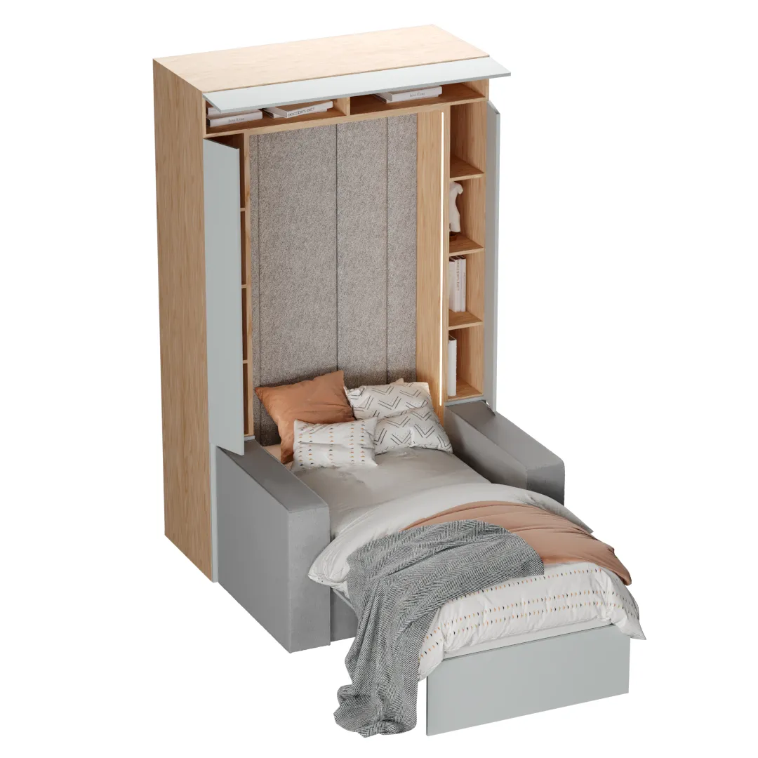 Шкаф-кровать трансформер L950-60.90, 90x200