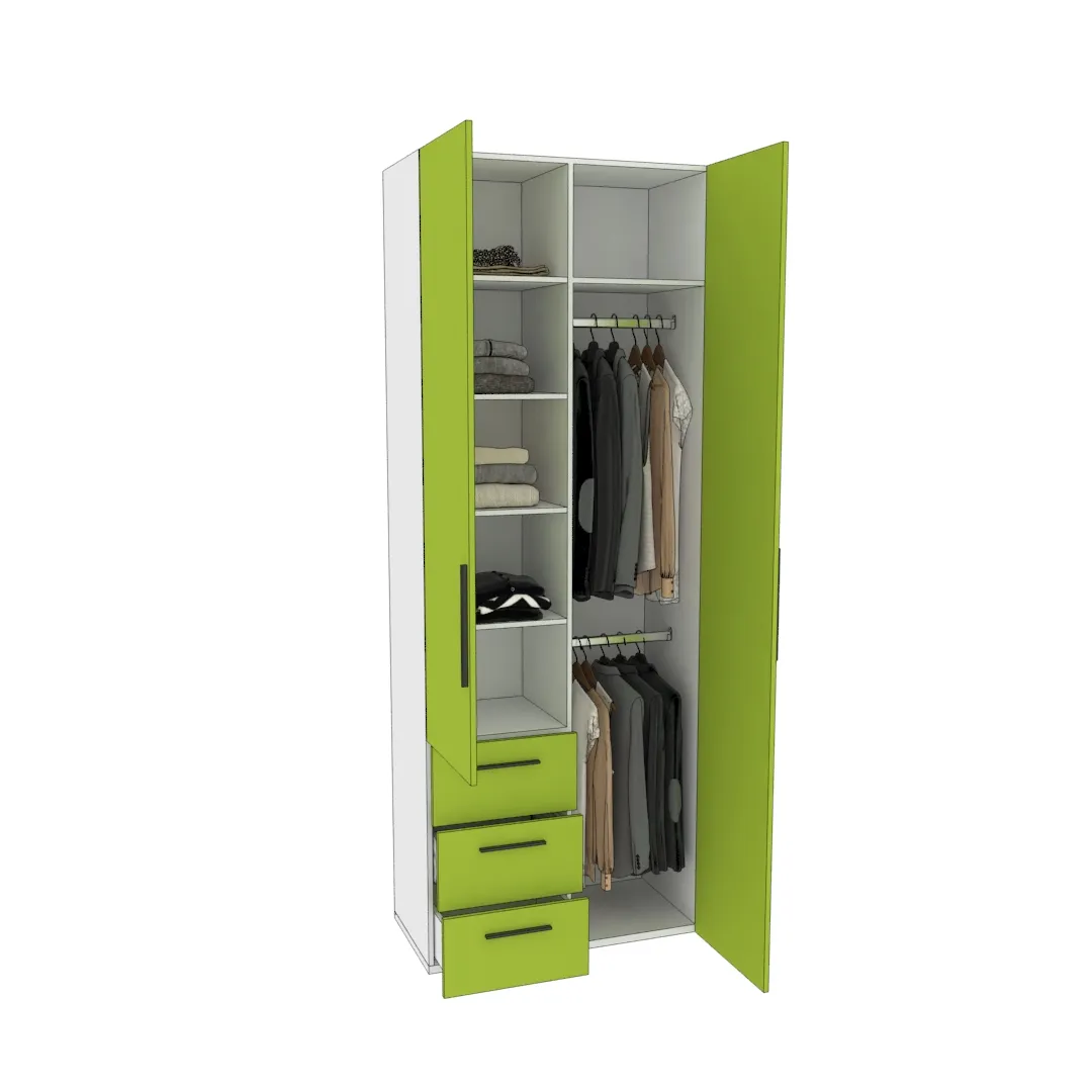 Шкаф комбинированный L215 L/R