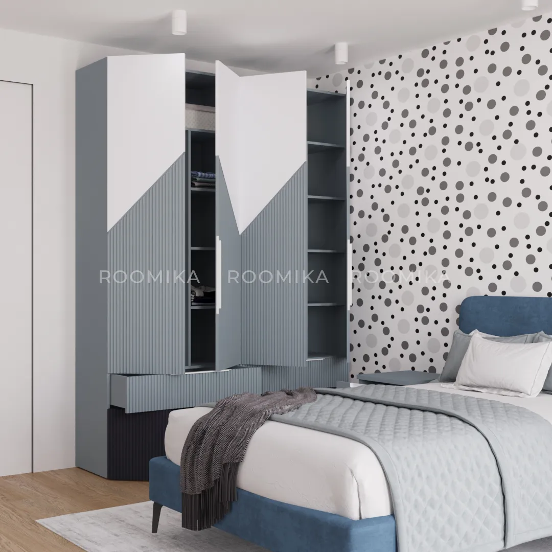 Лацио детская фрезерованные фасады в эмали 76