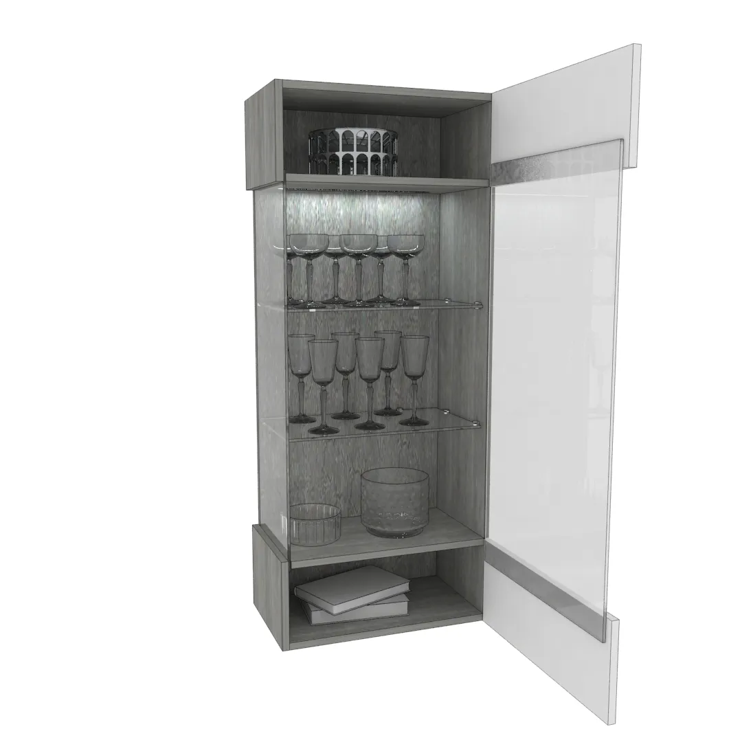 Шкаф навесной с подсветкой LG360 L/R