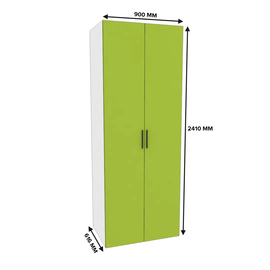 Шкаф двухдверный глубокий L210.60-4