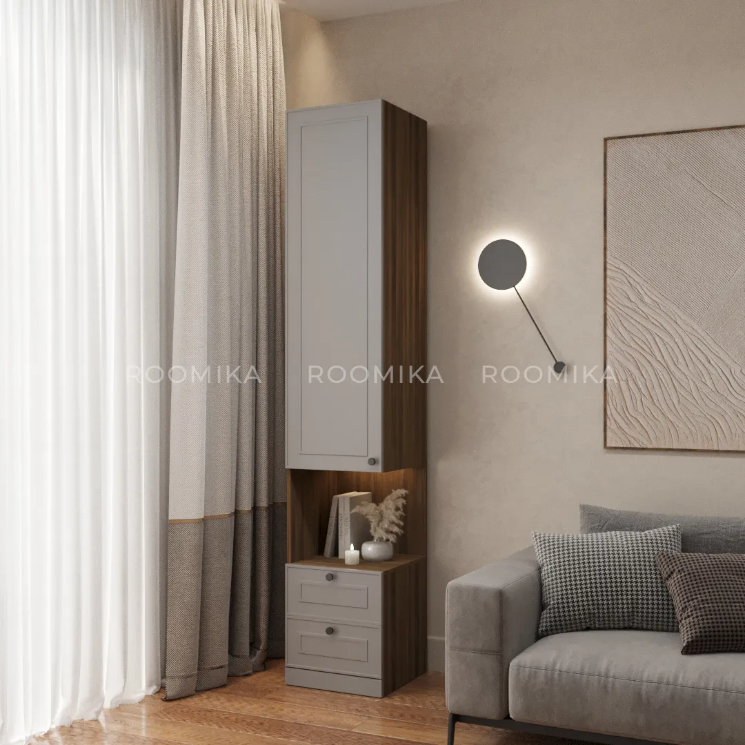 Шкаф для спальни с нишей с подсветкой A221.40