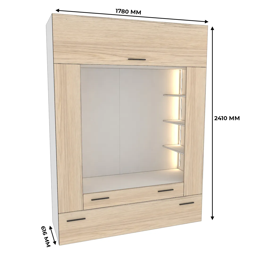 Секция для ТV с подсветкой L406.60