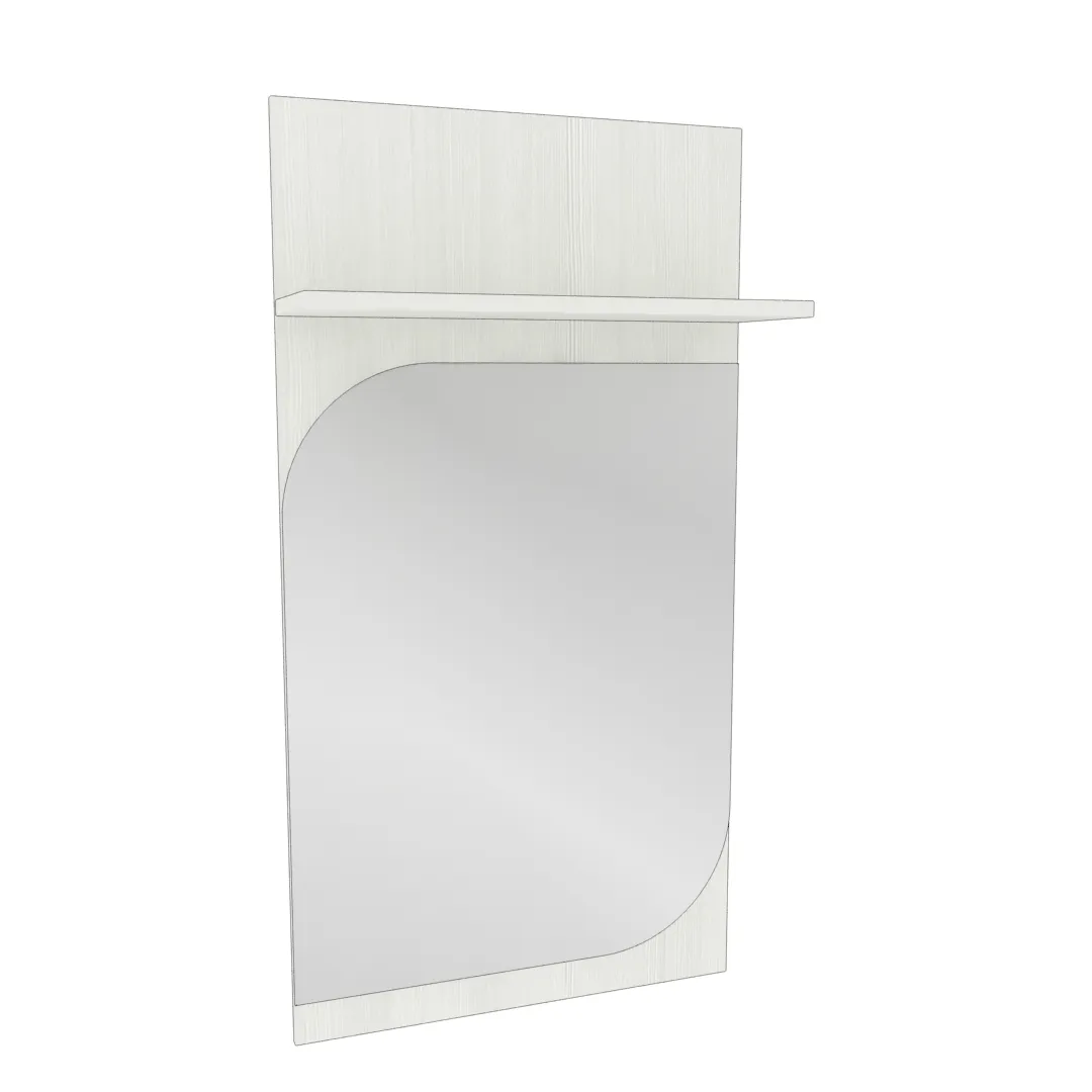 Зеркало настенное с полкой P810 L/R