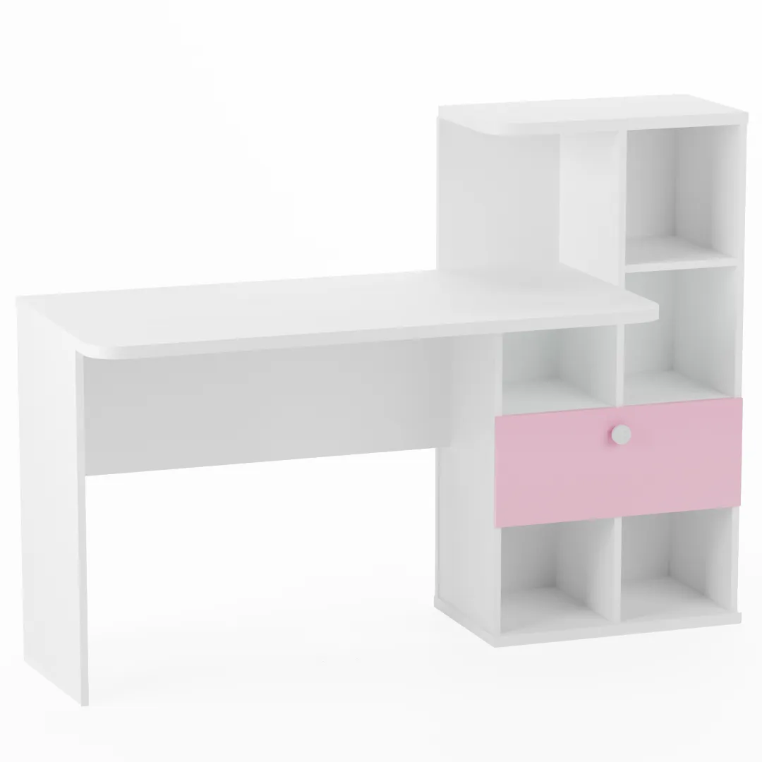 Рабочий стол со встроенным стеллажом HOF421 Рабочий стол со встроенным стеллажом HOF421