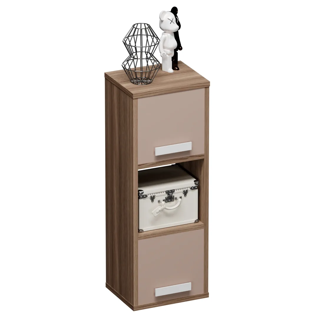 Cтеллаж сквозной книжный на 3 ниши E803