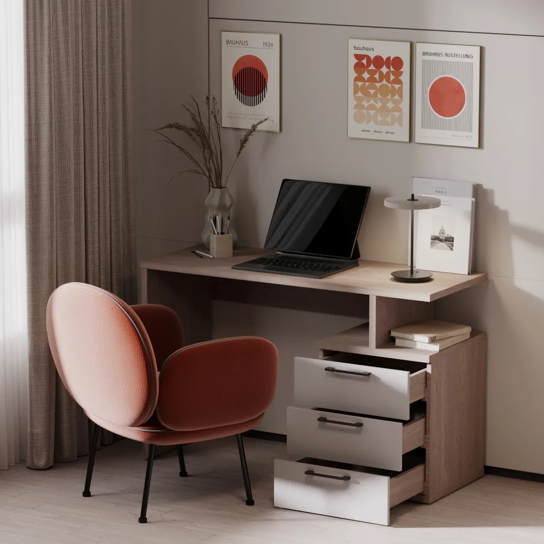 Стол письменный/ туалетный L-715 L/R