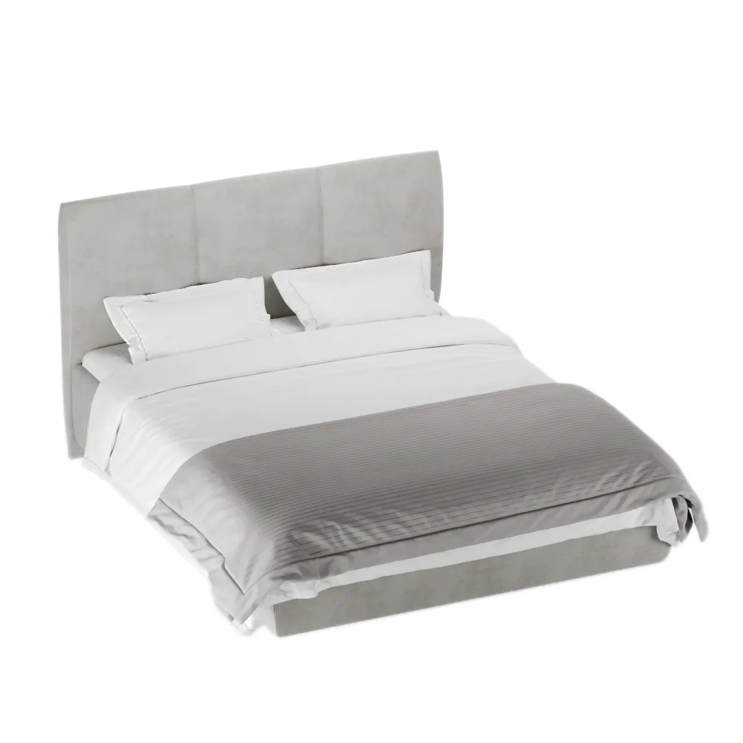 Кровать двуспальная мягкая ПАЛЕРМО с подъемным механизмом, 180x200