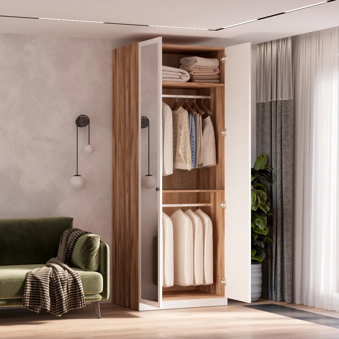 Шкаф двухдверный с зеркалом А210.60-1Z