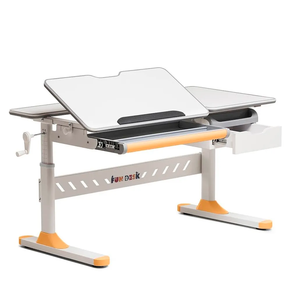 Парта FIORE ORANGE (1+1) FUNDESK