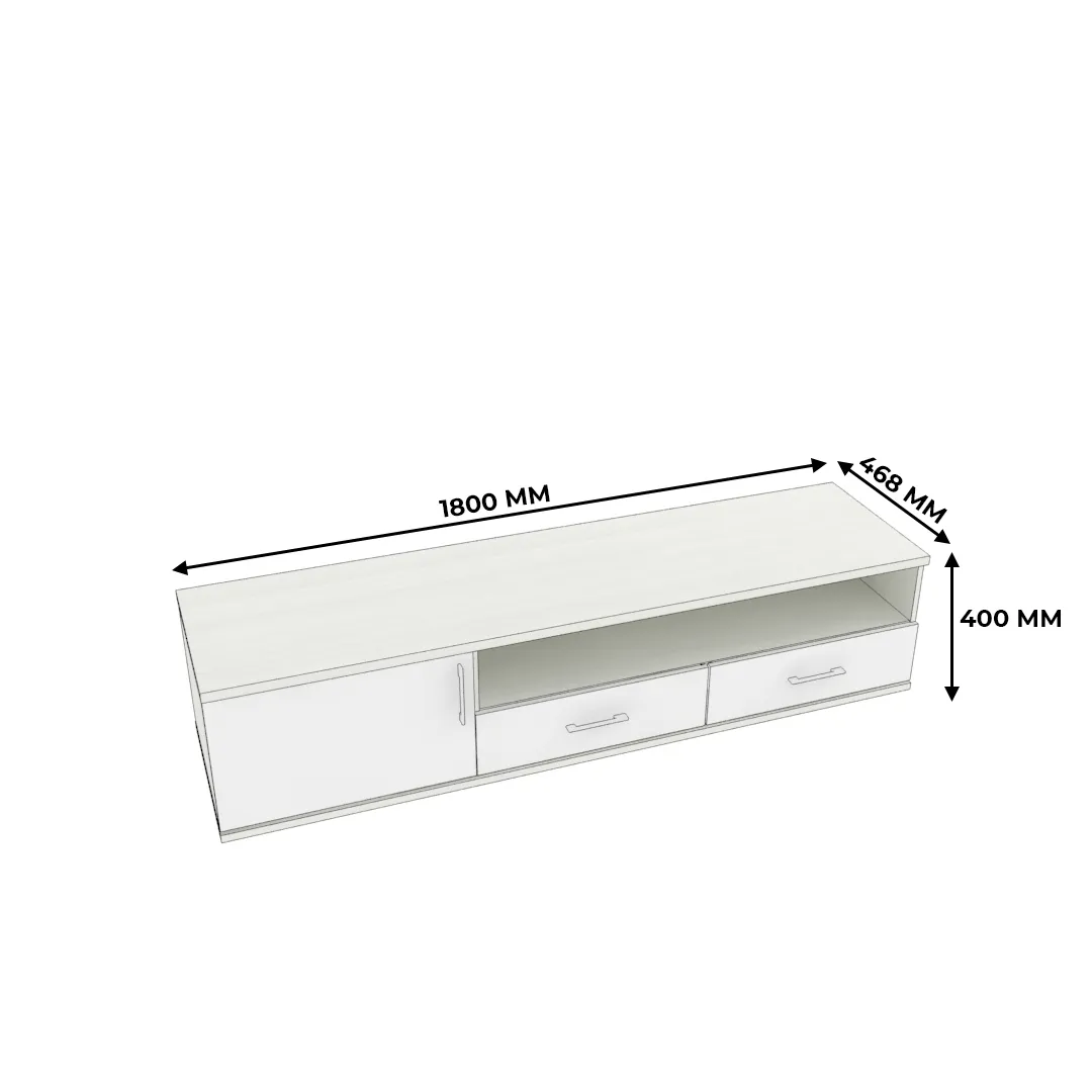 Тумба ТВ с нишей P502 L/R