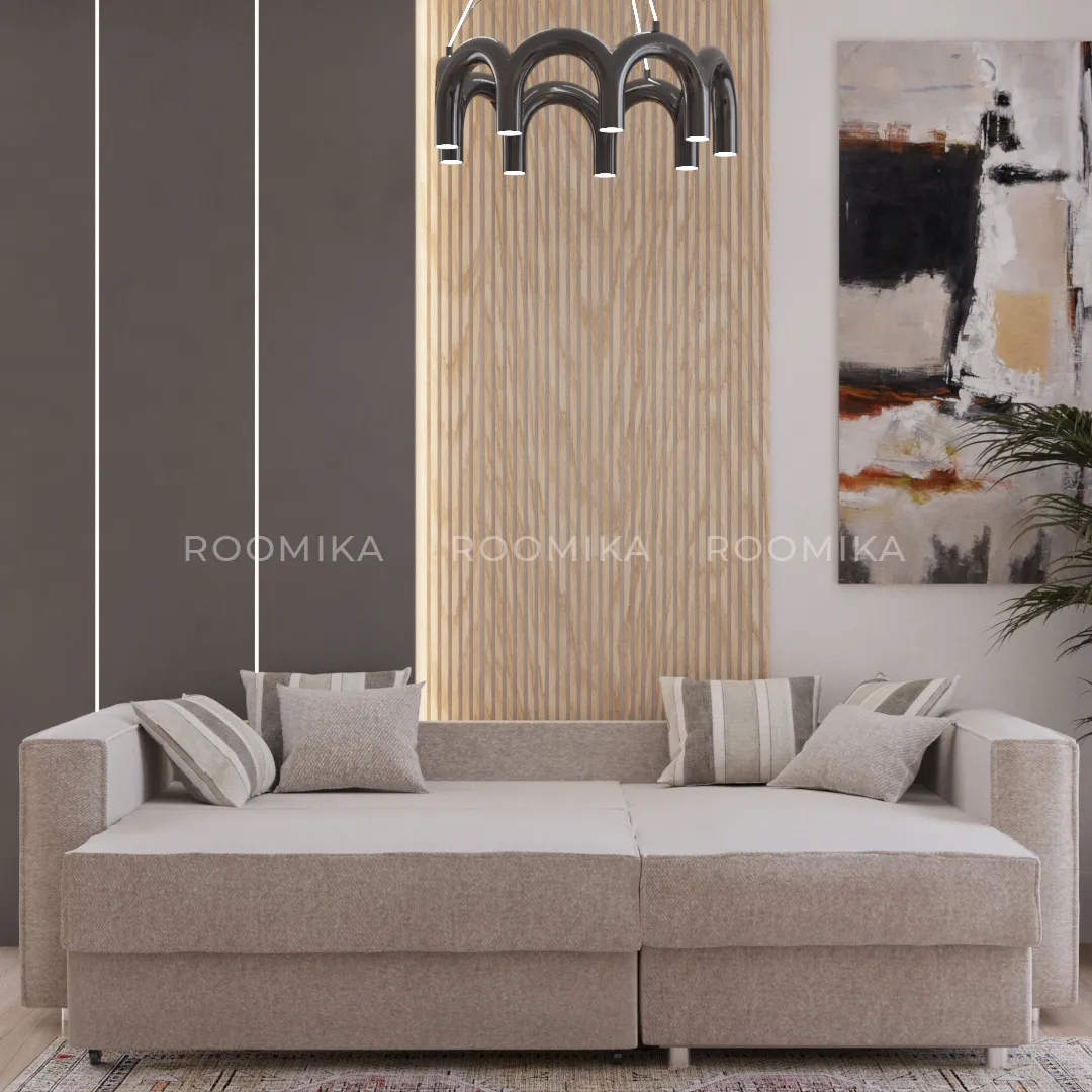 Диван угловой раскладной, система Евро-книжка МОДЕРН