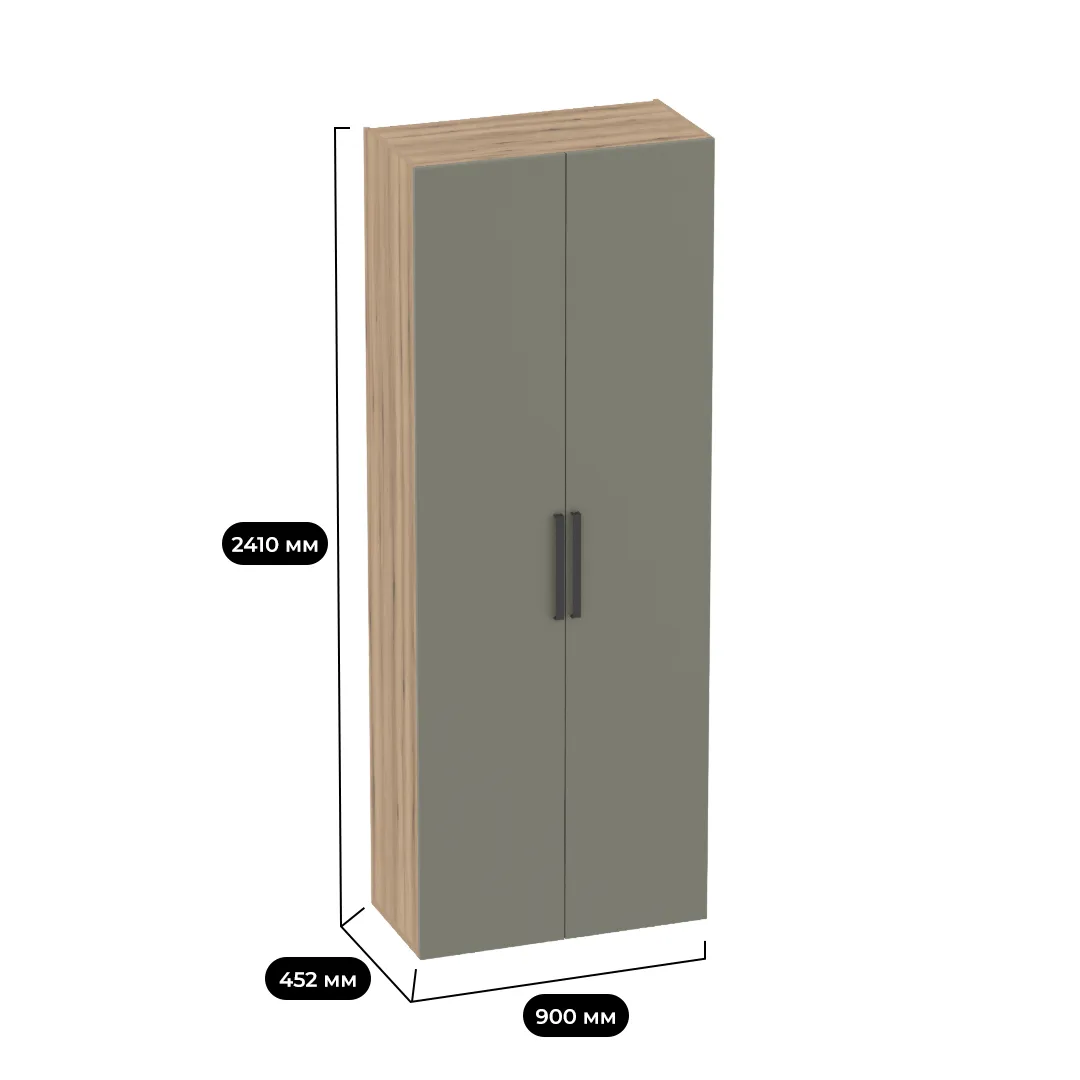 Шкаф двустворчатый L210.44-4