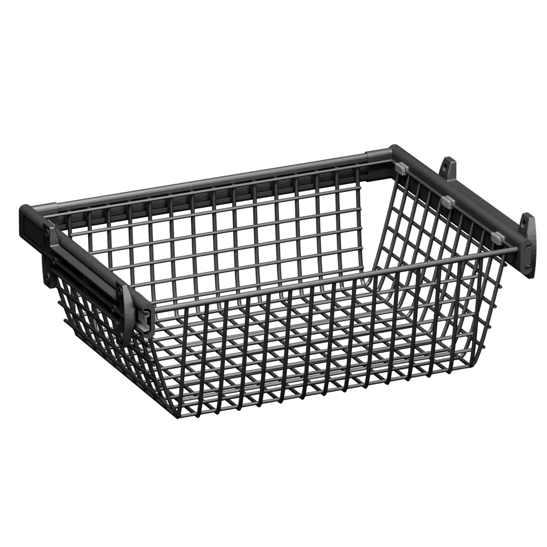 BELLE Корзина для белья 600 мм, цвет графит, BE60BAGR