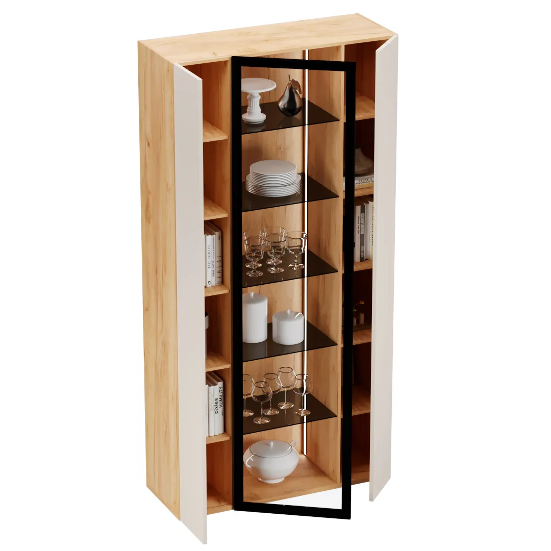 Шкаф-витрина с подсветкой R252