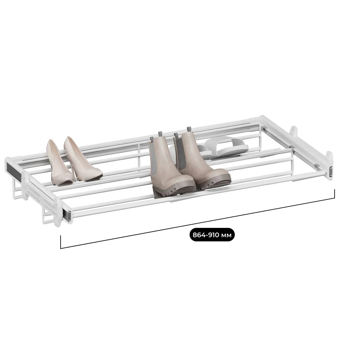 BELLE Корзина для обуви, 900 мм цвет белый, BE90SHWH