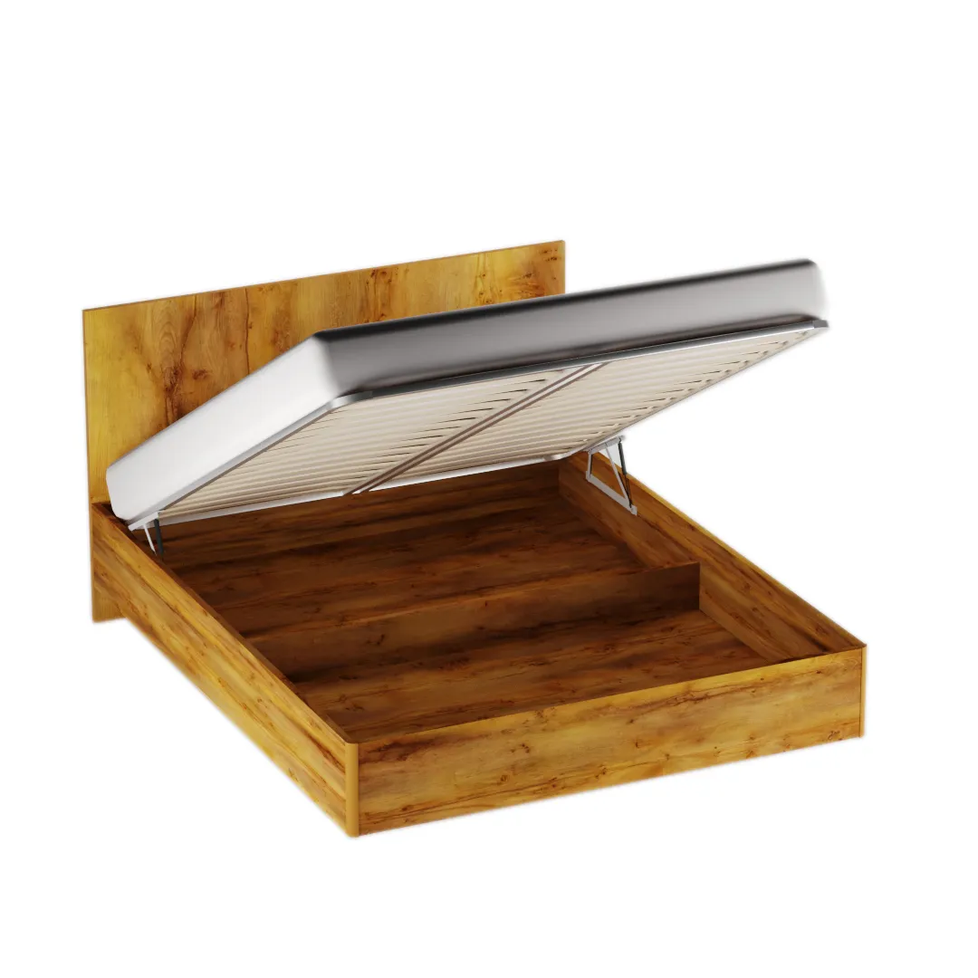 Кровать двуспальная Lazio с парящим эффектом L140 , 140x200