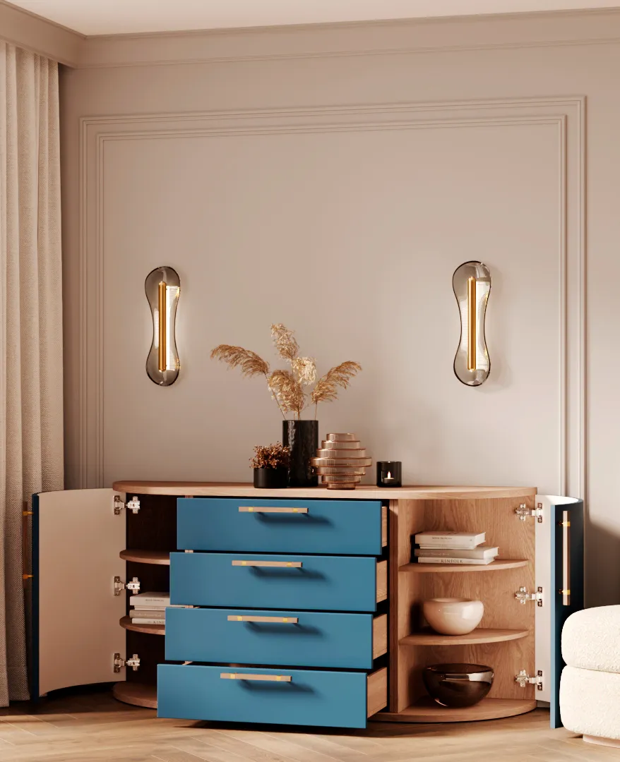 Комод радиусный на 1600 мм P746